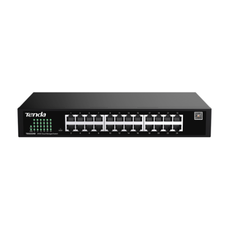 Switch 24 porturi RJ45 Gigabit, Management, 1U - TENDA TND-TEG2224D TENDA - 1